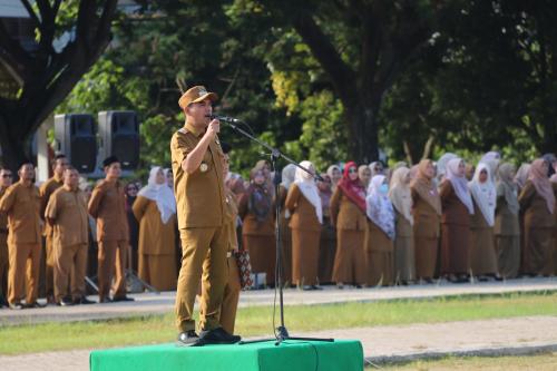 Apel Perdana, Wali Kota Lhokseumawe Tekankan Disiplin ASN Sebagai Fondasi Pelayanan Publik
