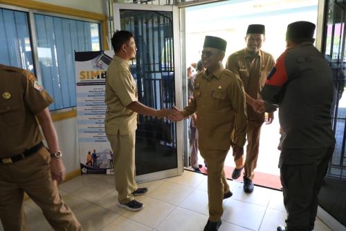 Pasca Lebaran, Sekda Aceh Utara Lakukan Sidak dan Tegaskan Kedisiplinan ASN