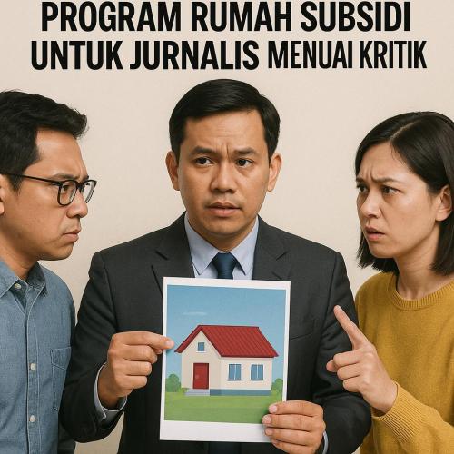 Kritikan Rumah dan Independesi Dipertaruhkan, Polemik Program Hunian Subsidi untuk Jurnalis