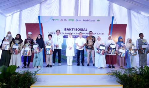 BPMA dan PGE Gelar Operasi Katarak Gratis dan Santunan Anak Yatim di Aceh Utara