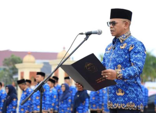 Semangat Kebangkitan Nasional Digaungkan di Aceh Utara: Sekda A. Murtala Pimpin Upacara HKN ke-117