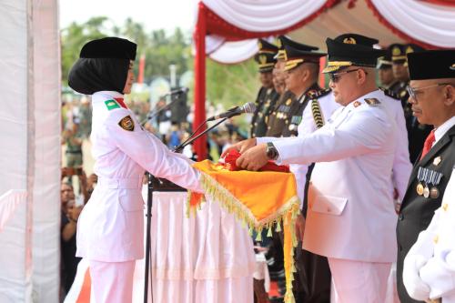 Khidmat di Bumi Malikussaleh, HUT ke-80 RI Dipimpin Bupati Ayahwa