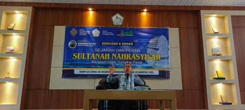 CiSAH Hidupkan Semangat Sejarah Samudra Pasai di Dayah Ar-Raudhah